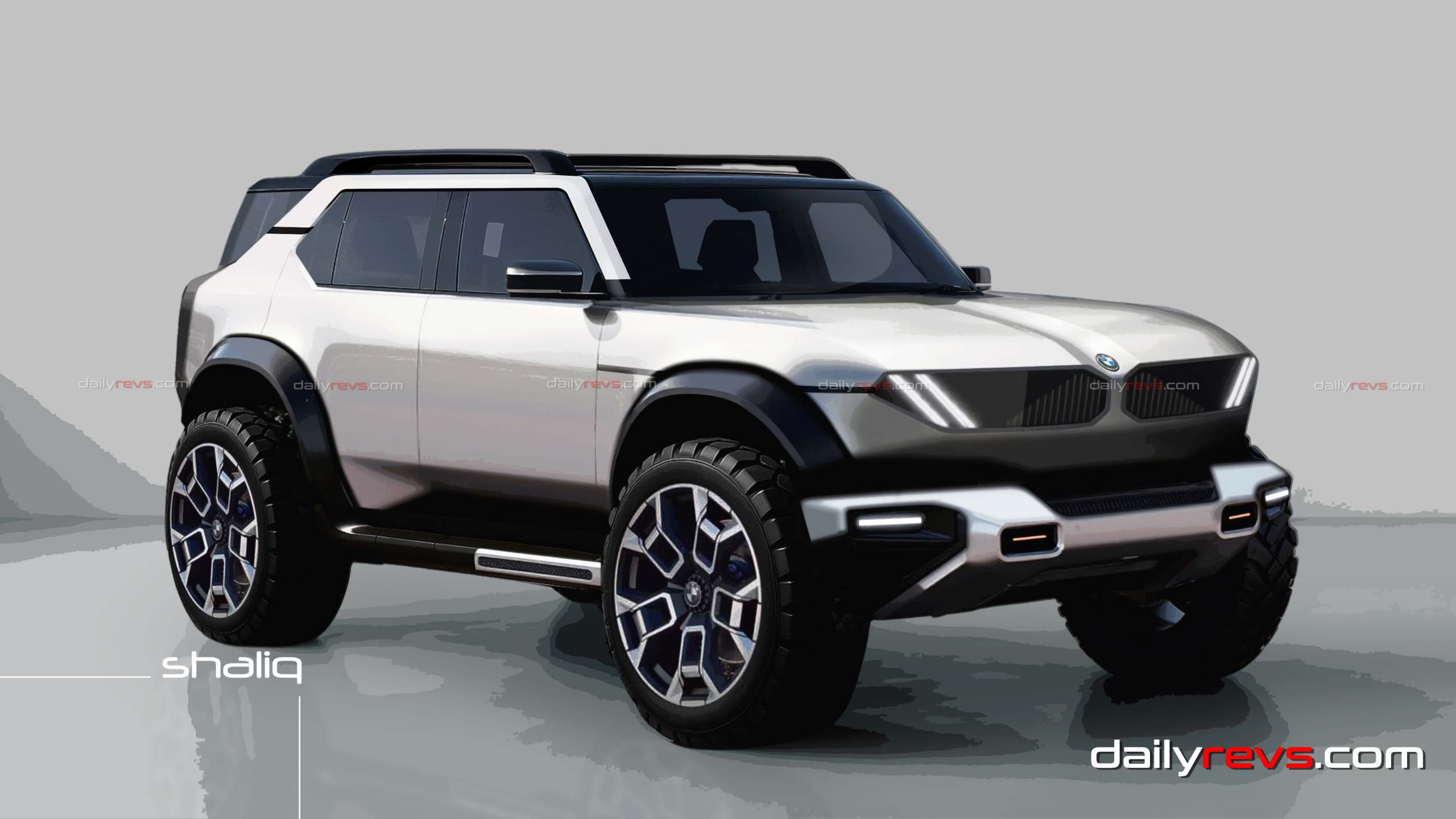 BMW G74 Rugged SUV Design sketch Design Sketch featuring BMW RUGGED SUV Codenamed g74