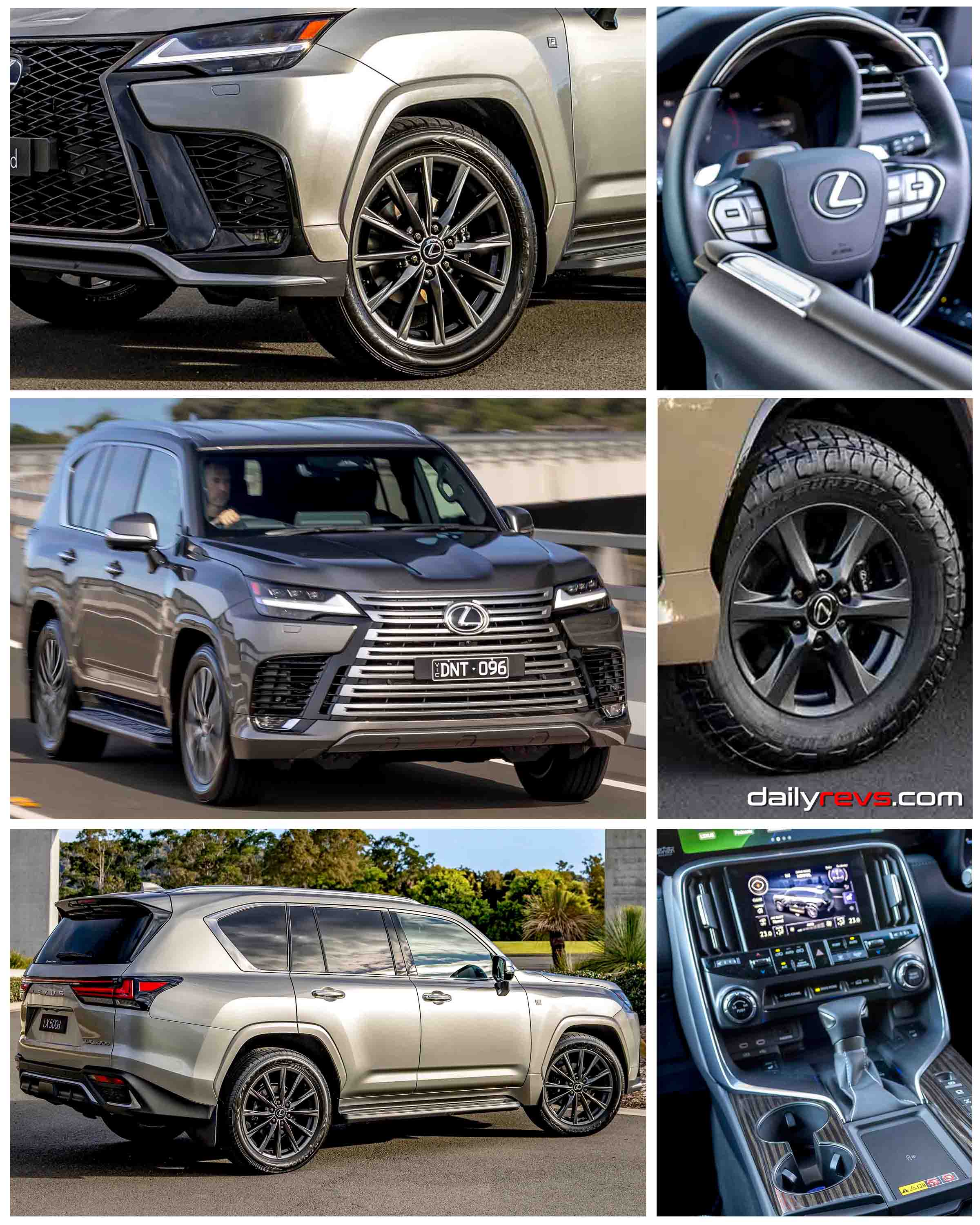 2025 Lexus LX 500d F Sport Australian Version | DailyRevs.com